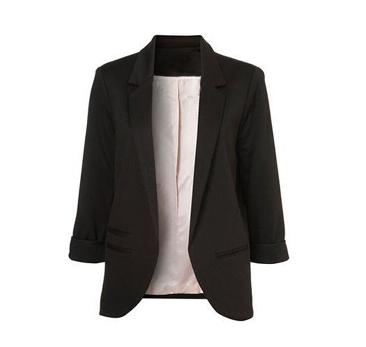 2023 Amazon ebay candy color seven-piece sleeved small suit suit suit suit suit casual jacket female