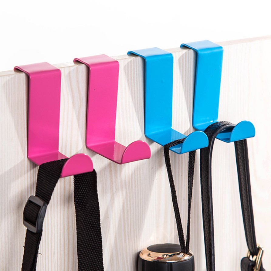 General merchandise color stainless steel door back type multi-function dual-purpose clothing hook alloy metal door hook