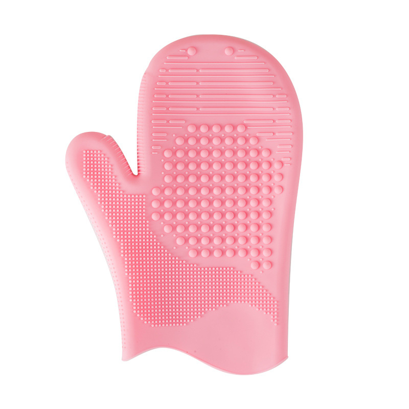 Factory direct silicone makeup brush washing gloves silicone beauty gloves beauty tools washing gloves