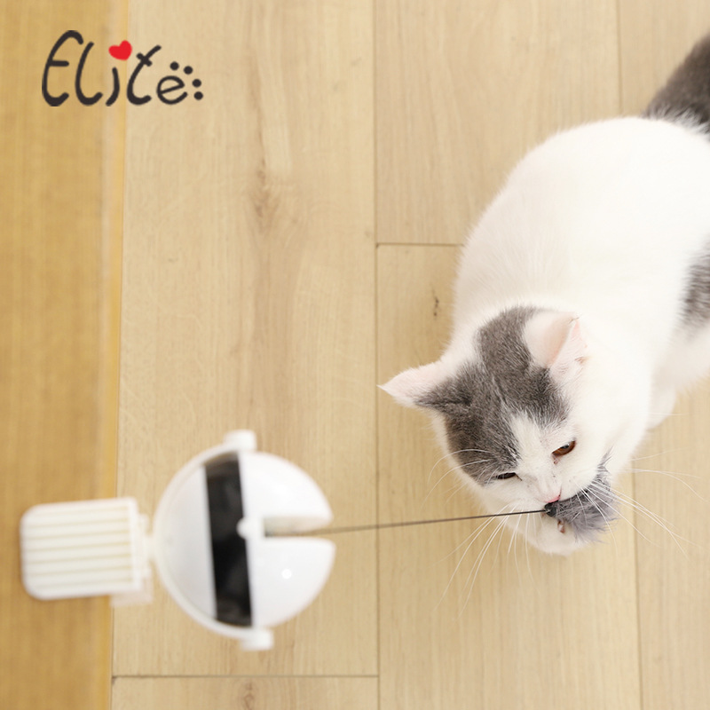 Amazon explosion pet intelligent rabbit ball automatic yo-yo lifting electric cat toy cat supplies