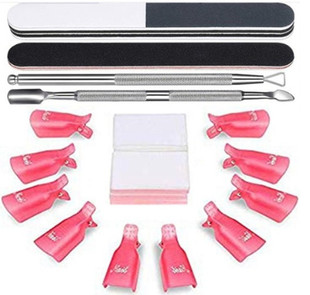 Nail nail removal tool set nail removal set nail removal towel polishing rubbing strip nail removal planing 6 piece set