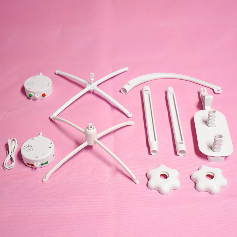 hleeduo baby bed Bell bracket cross Baby Bell cross