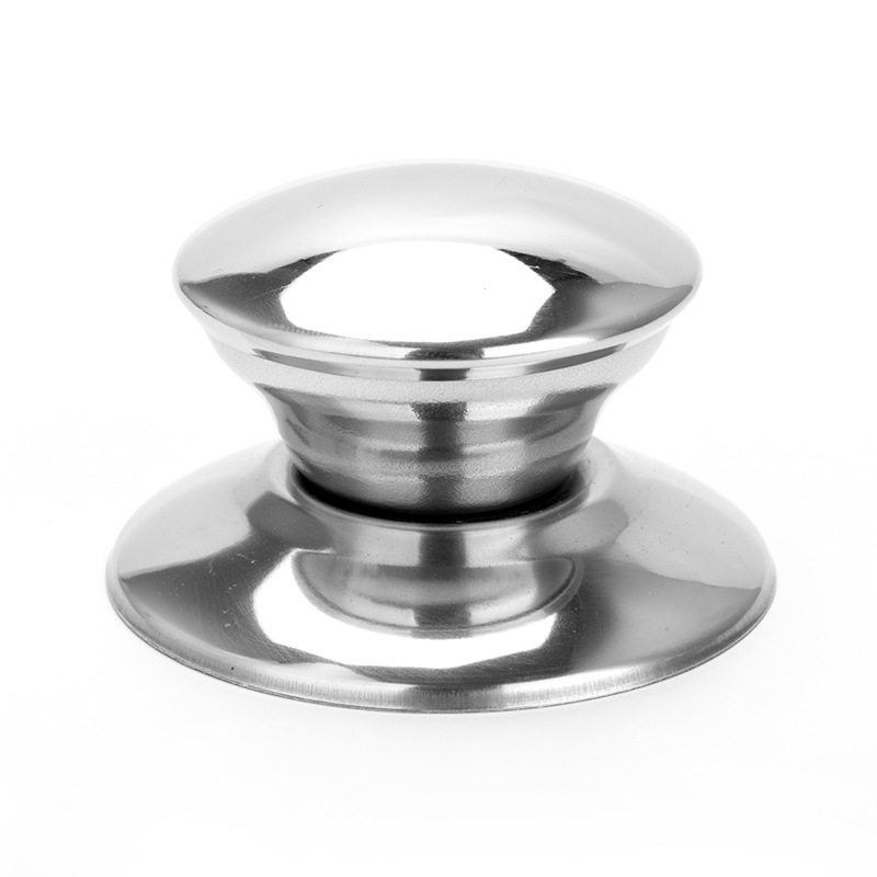 Stainless steel lid handle glass lid stainless steel lid accessories universal lid top cap cap bead handle wholesale