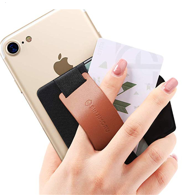 Bracket card holder mobile phone sticker Lycra hijab mobile phone back sticker Multifunctional mobile phone card holder gift