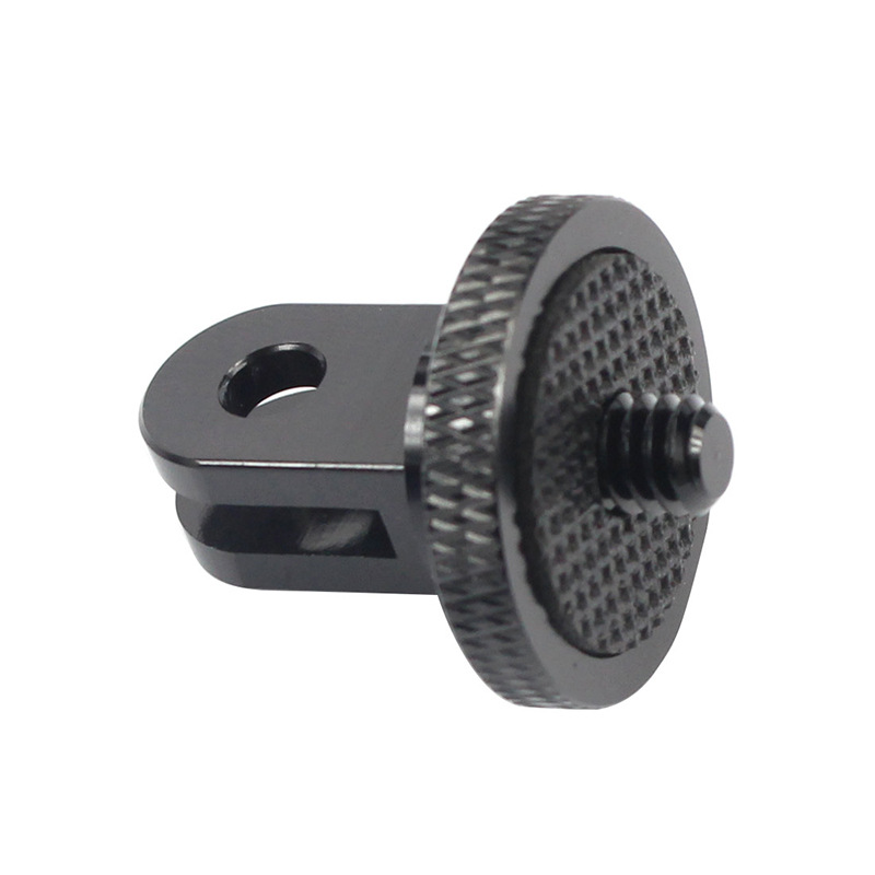 Suitable for gopro hero11/10 small ant adapter tripod mini adapter aluminum alloy 1/4 adapter head