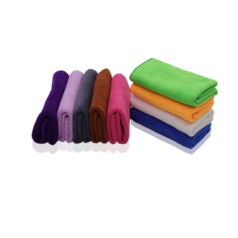 Wholesale microfiber lazy rag thickened absorbent scouring pad floor kitchen glass housekeeping cleaning towel