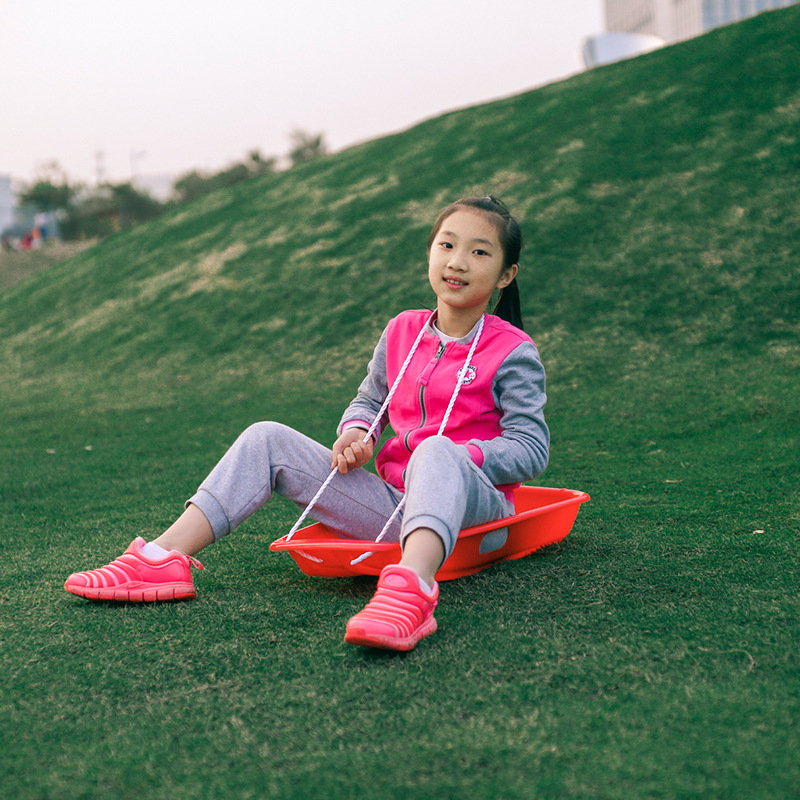 Plastic children's large snowboard brand new PE material sand board grass board sled boat ski car wholesale supply