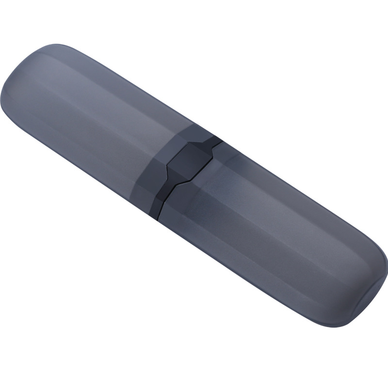 Portable Toothbrush Box Travel Toothbrush Storage Box Simple Plain Travel Wash Toothbrush Barrel