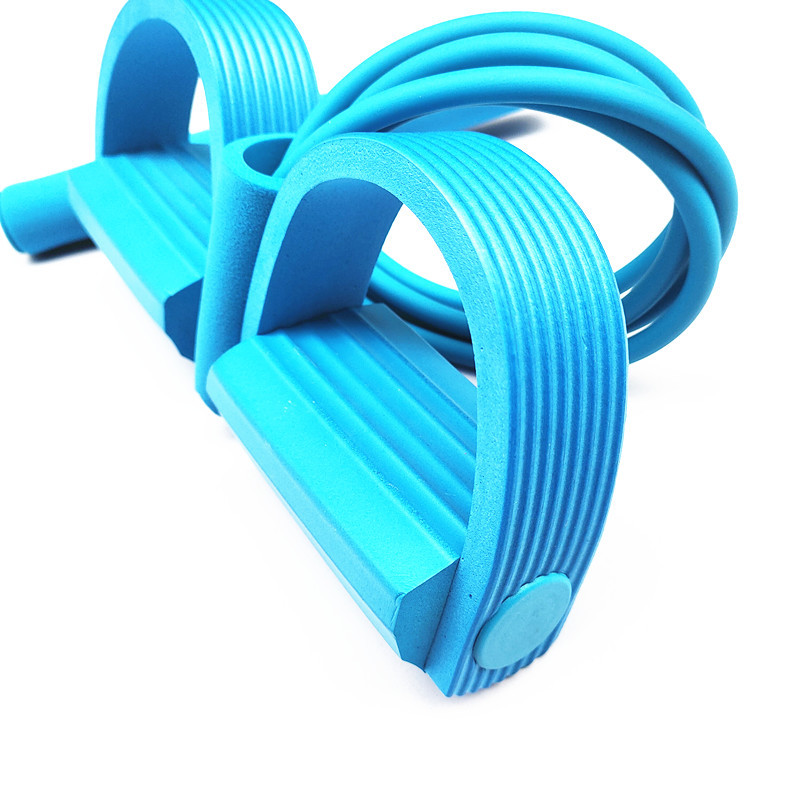 High quality reinforced pedal tension device sit-up tension rope thin belly fitness rope yoga waist slimming rope