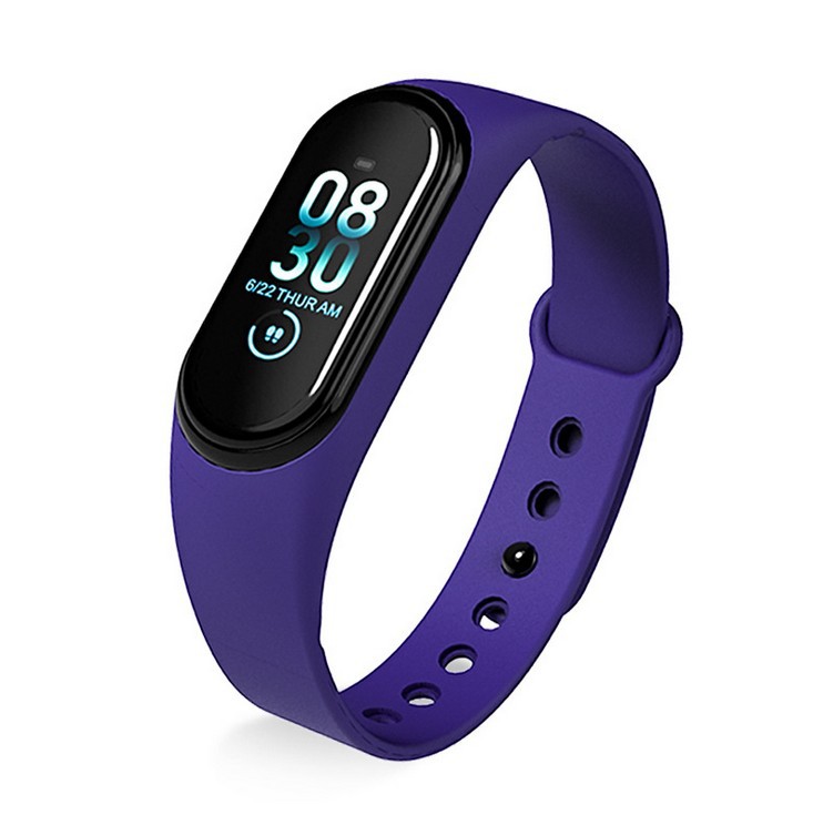 M4 Smart Bracelet Student Exercise Bluetooth Step Meter Bracelet Information Reminder Bluetooth Step Meter Color Screen Bracelet Gift