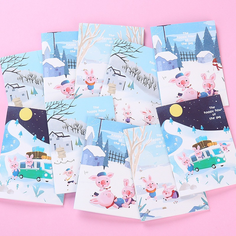 Korean creative cute cartoon notebook praise gift small gift stationery notebook factory direct sales