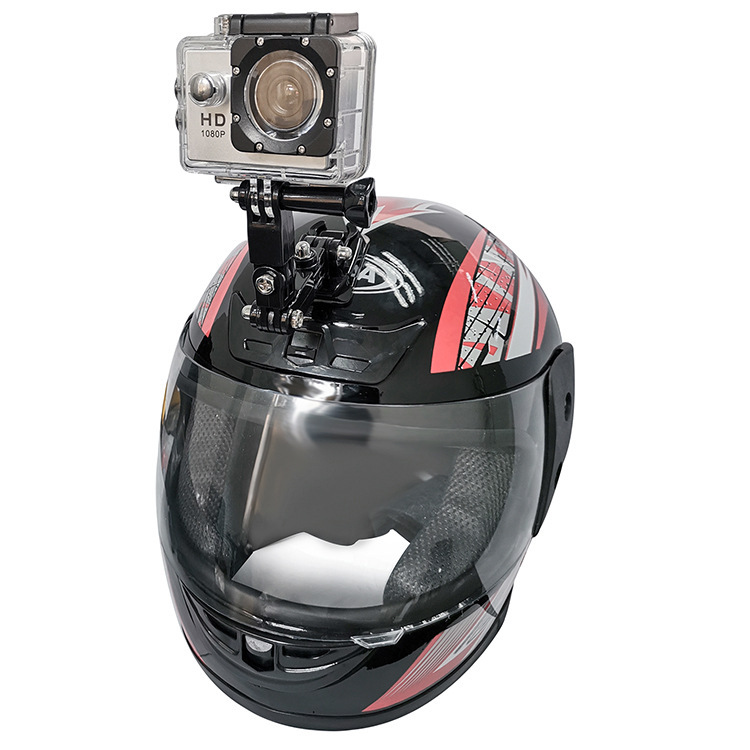 For gopro hero 9/8/7/5オートバイヘルメットあご固定ブラケット大疆スポーツカメラ部品|undefined