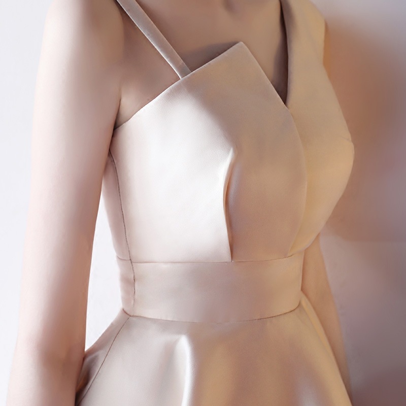 2023 New Banquet Evening Dress Korean Bridesmaid Dress Short Student Party Party Dress Girl Dress