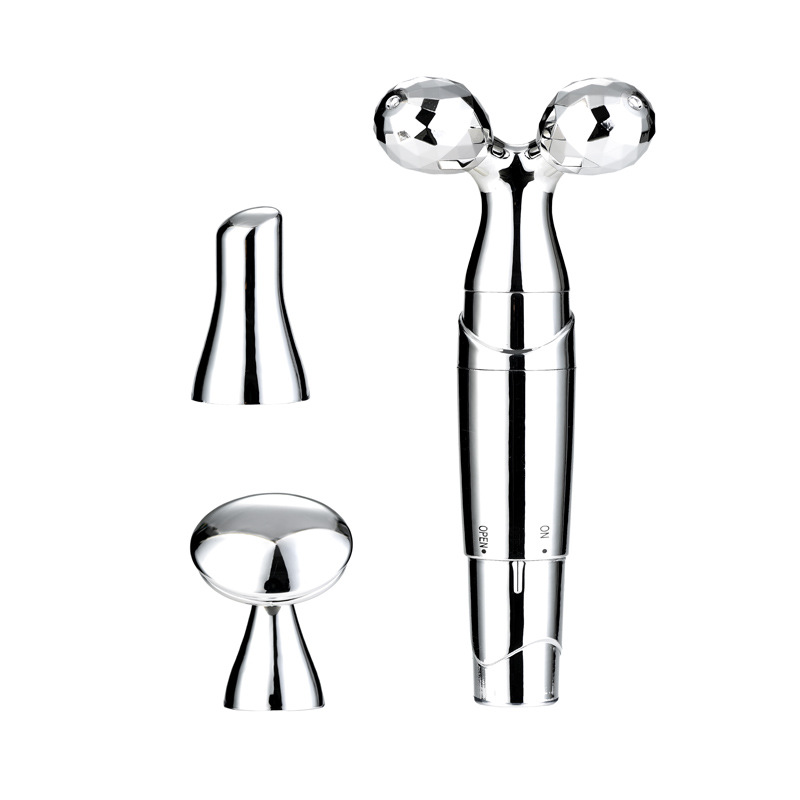 Three-in-one electric beauty instrument high frequency vibration face 3D Roller massage import Beauty wholesale