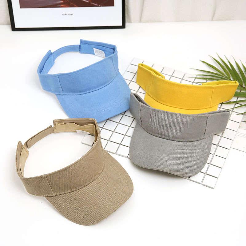 Japanese and Korean personality empty top hat sunshade sunscreen cap outdoor topless duck tongue baseball cap sports hat spot wholesale