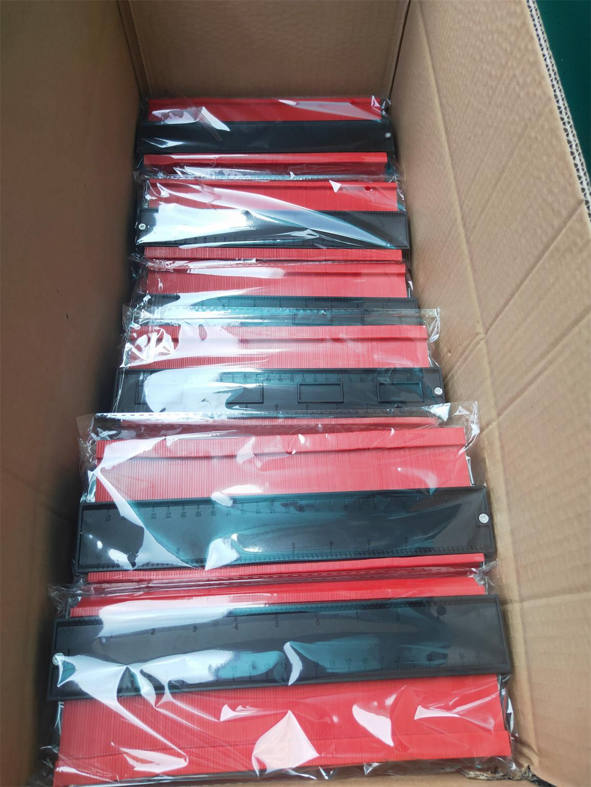 Multifunctional gauge profile gauge Radian ruler lengthened diameter profile gauge shaper gauge profile ruler profile gauge