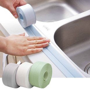 Kitchen and bathroom waterproof mildew-proof tape kitchen joint sealing strip waterproof strip bathroom toilet gap corner line sticker