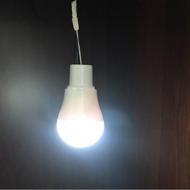 緊急 Led 電球ぶら下げランタン屋外キャンプナイトマーケットの屋台フックソーラー充電緊急電球|undefined