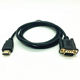 Factory direct HDMi TO VGA Adapter HDMI TO VGA HD line 1.8 m HDMI TO VGA line