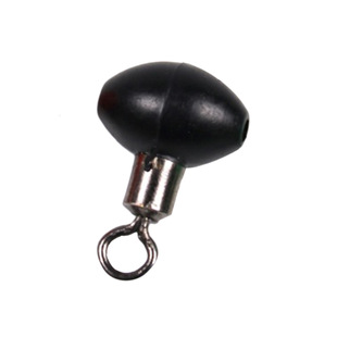 Black Zhongtong American luminous balance splitter night fishing swivel Sea Fishing Fishing Group accessories open flat split hook swivel