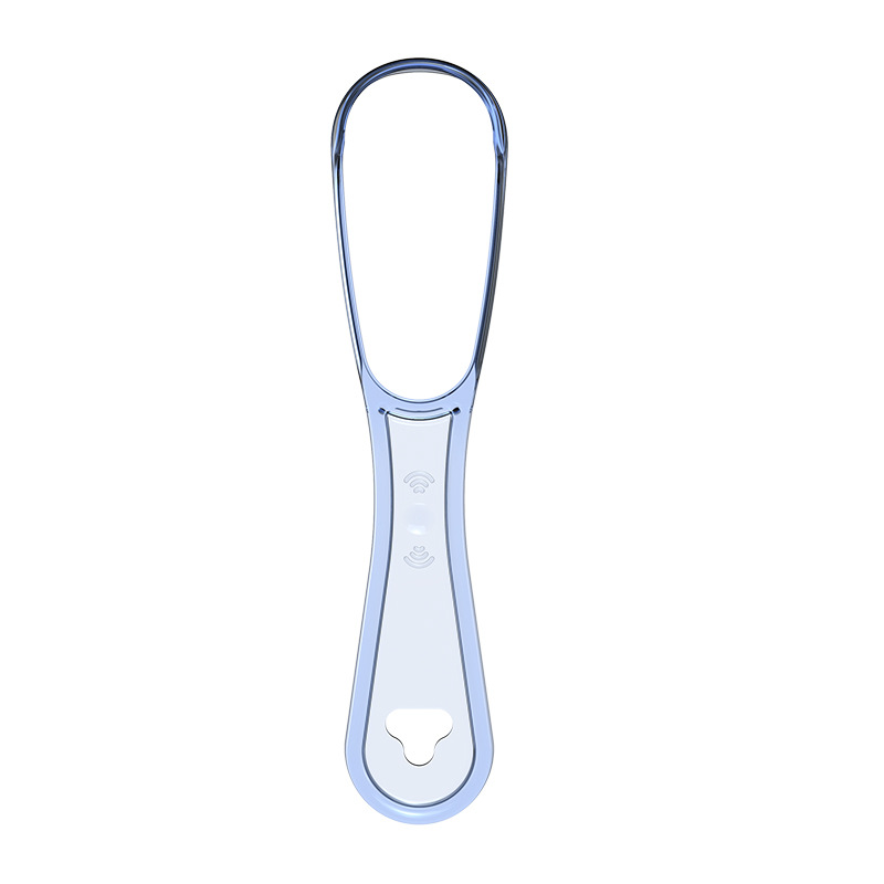Factory direct adult tongue scraper tongue coating cleaning scraping breath tongue cleaning scraper food grade PP material