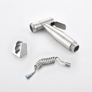 Mai water stainless steel spray gun set toilet companion spray gun toilet portable flush nozzle set