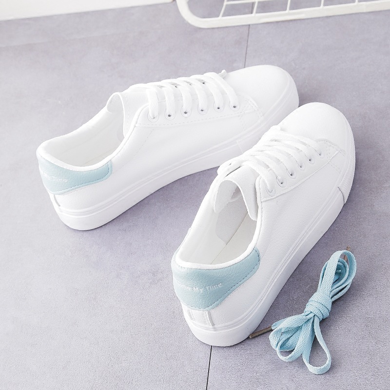 DDOO summer white shoes women's new women's shoes all-matching Internet celebrity sports student couple board shoes ins Street shooting fashion