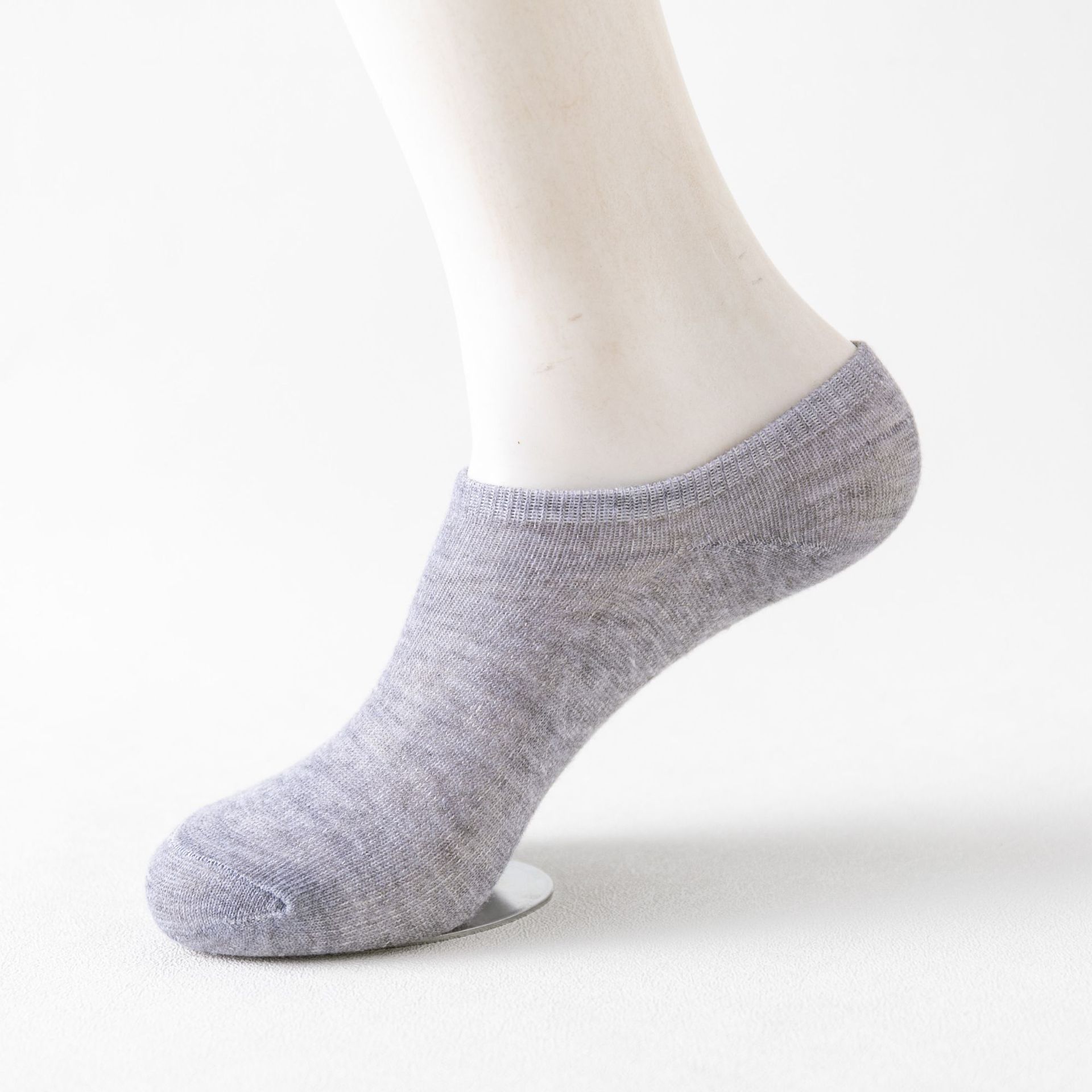 Round mouth invisible socks men's invisible socks wholesale a generation of hair