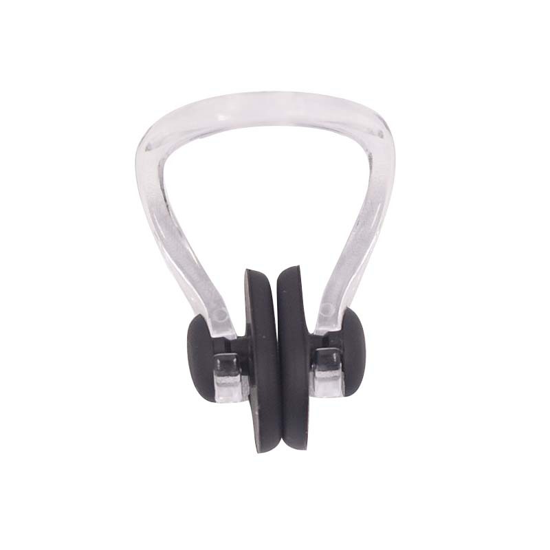 Factory wholesale waterproof nose clip comfortable children adult swimming nose clip boxed silicone nose clip printing LOGO