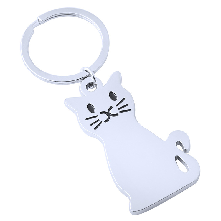 Металлический брелок Gap Dog брелок Gap Cat брелок персонализированный Pet Dog маленький подарок аксессуары для ключей