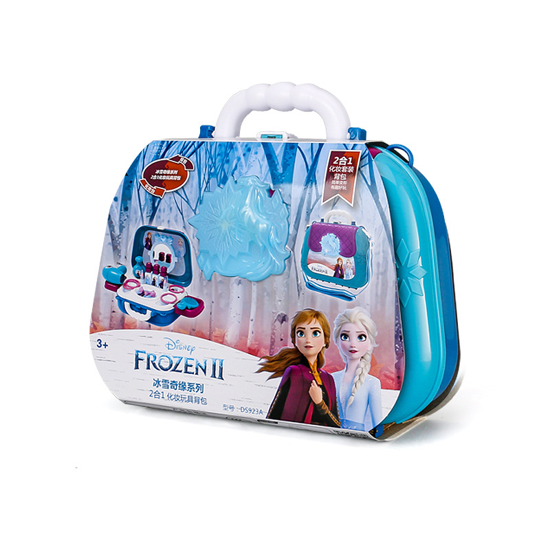 Disney Children's Playhouse Toy Dresser Box Girls Cosmetic Set Frozen 2 Princesses 3-6 Years Old