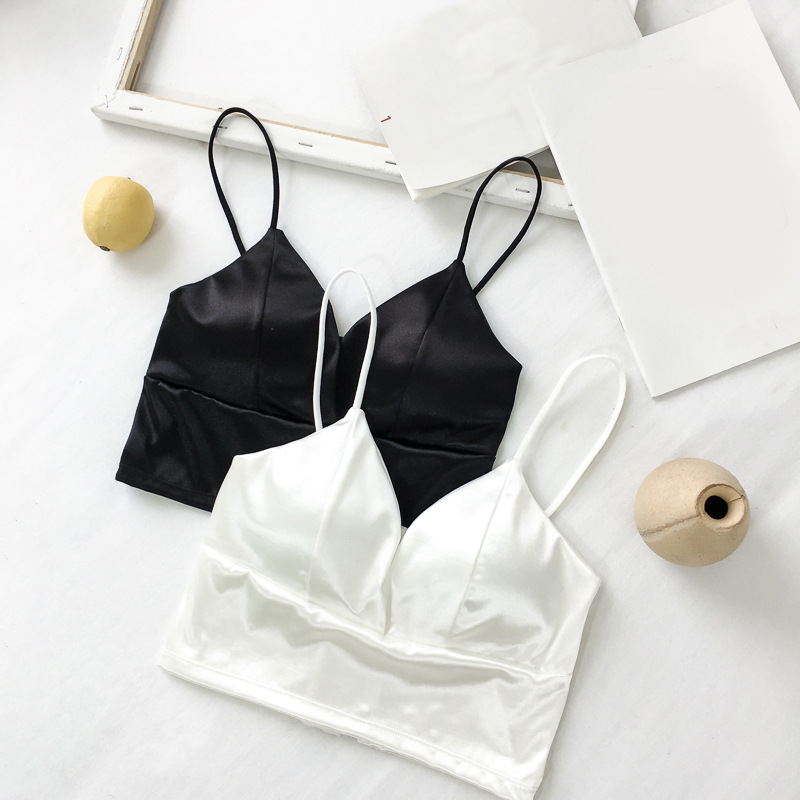 Sexy Sedin Eight-breasted Buckle Wrapped Chest Small Vest Women's Bottoming Underwear Anti-light Beautiful Back Sling Internet Popular Explosions