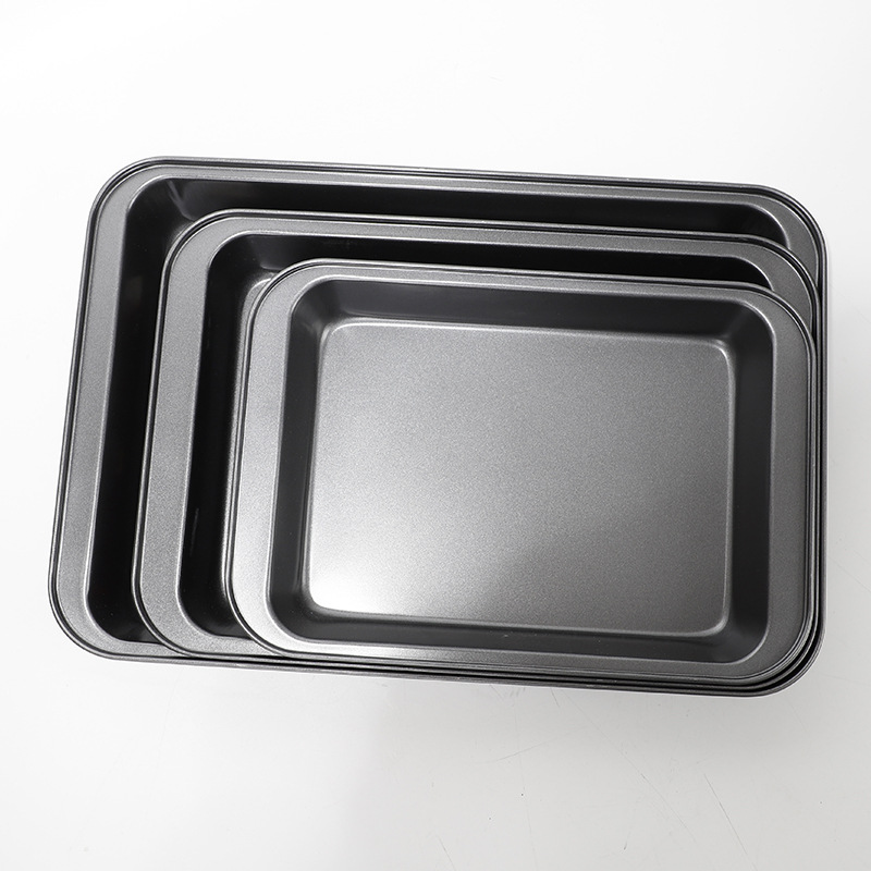 Non-stick прямоугольный торт барбекю плита Пекин квадратная плита печь выпечки пластины DIY выпечки Посуда