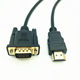 Factory direct HDMi TO VGA Adapter HDMI TO VGA HD line 1.8 m HDMI TO VGA line