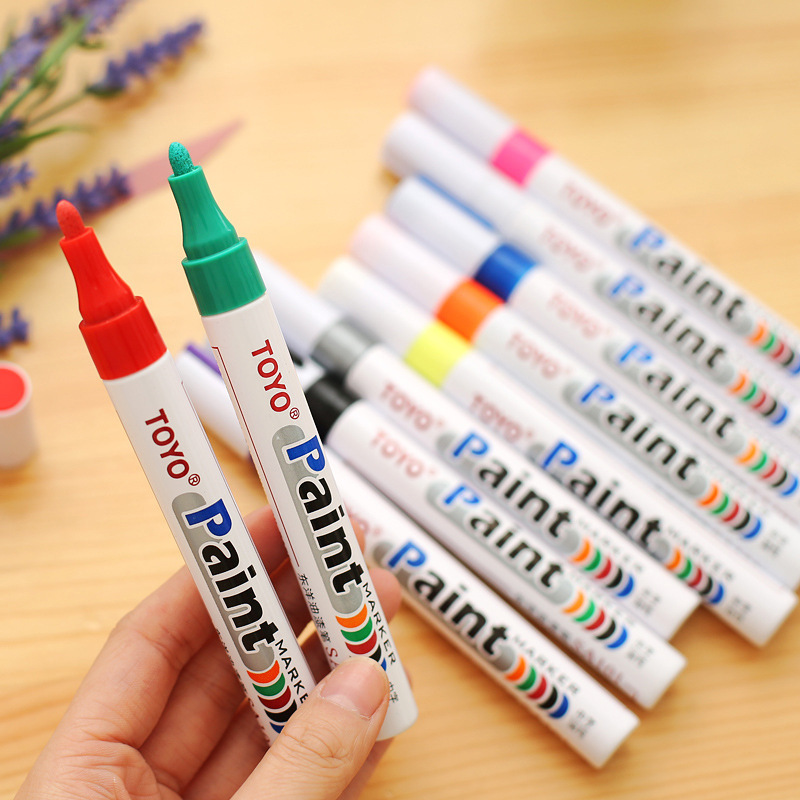 Genuine TOYO paint pen SA101 paint pen sign-in pen white paint pen marker pen tire pen
