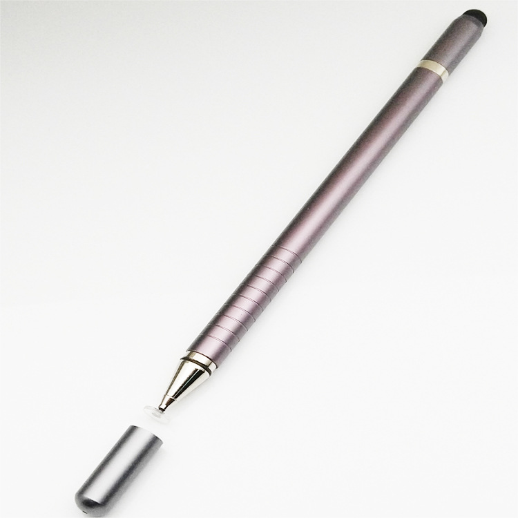 Factory wholesale disc signature three touch screen capacitive pen for Huawei IPAD student handwriting capacitive pen