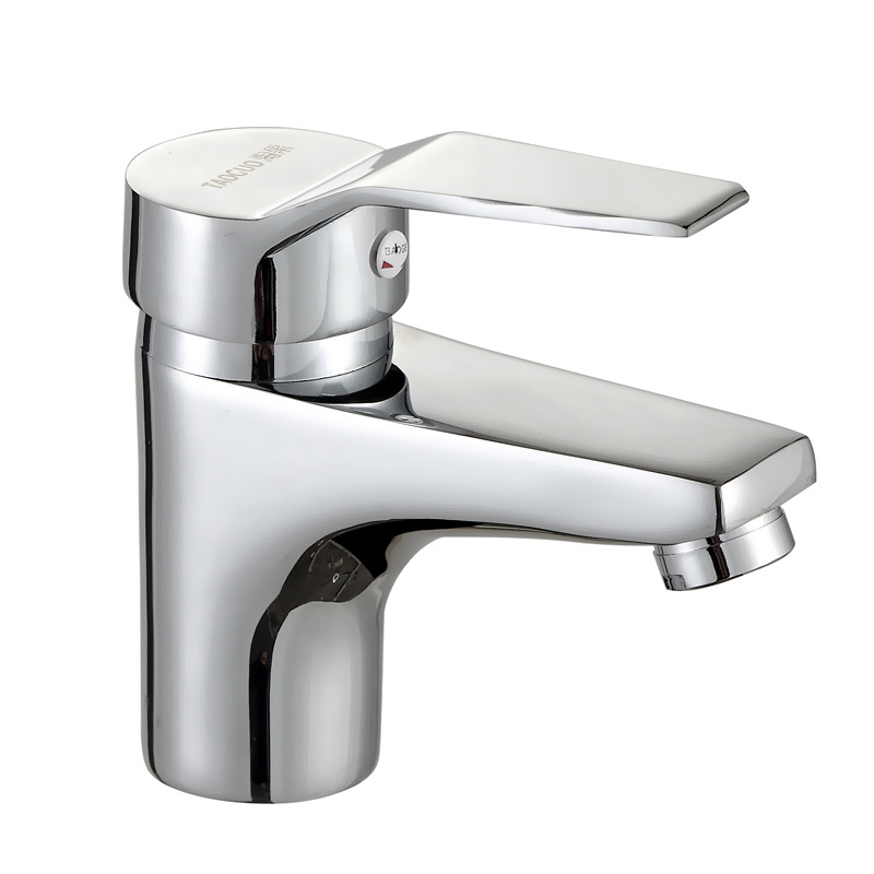Basin Hot and Cold Faucet Single Hole Bathroom Cabinet Bathroom Room Wash-washing Basin Counter Basin Wash Basin Household Faucet