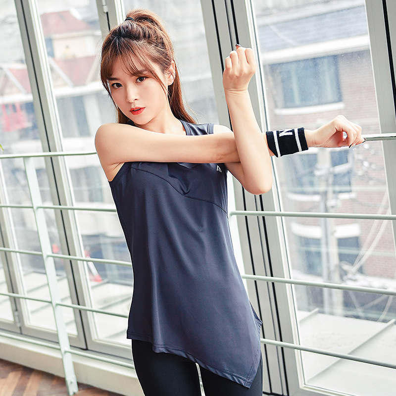 Internet Celebrant Summer Ultra-thin Sports Vest for Women Running Sleeveless Quick-drying Fitness Yoga Sports Top for Women