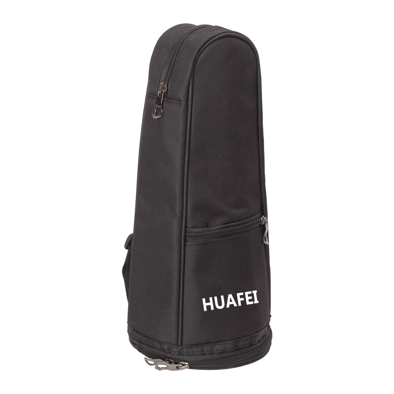 Thickened Cotton Suona Bag 4 Pack Folk Trumpet Bag Backpack Music Instrument Bag Printable LOGO Black Oxford Cloth