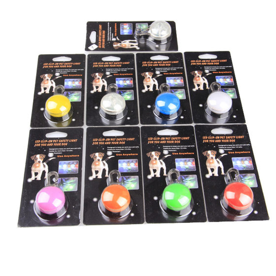 Pet luminous pendant dog tag dog tag pendant pet pendant dog cat supplies