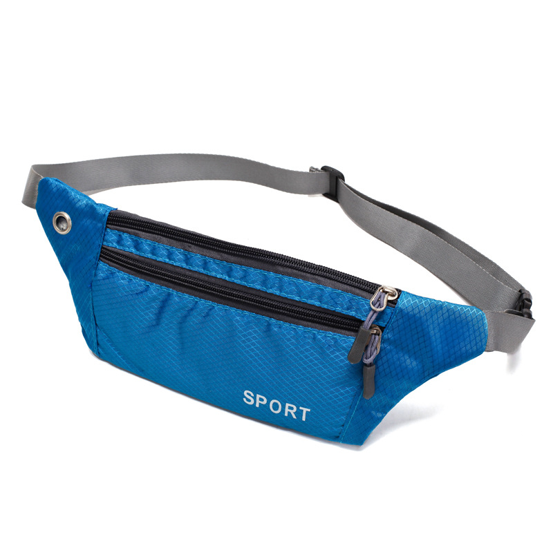 Factory waist bag wholesale outdoor sports men's waist bag running fitness cycling waterproof multifunctional mobile phone waist bag