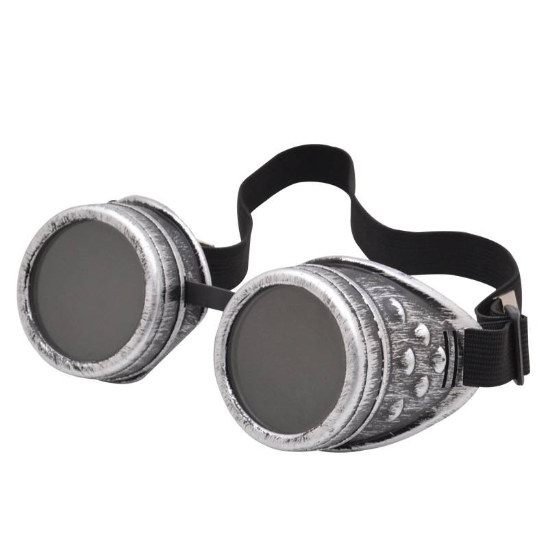 Cross-border Steampunk Goggles Gothic Vintage Sunglasses Total Eclipse Glasses Decorative Glasses Paty Party Glasses