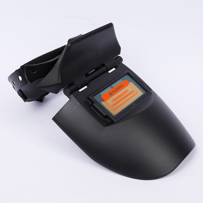 Automatic light changing mask head-mounted lightweight protective mask welding argon arc welding welder cap folding adjustable