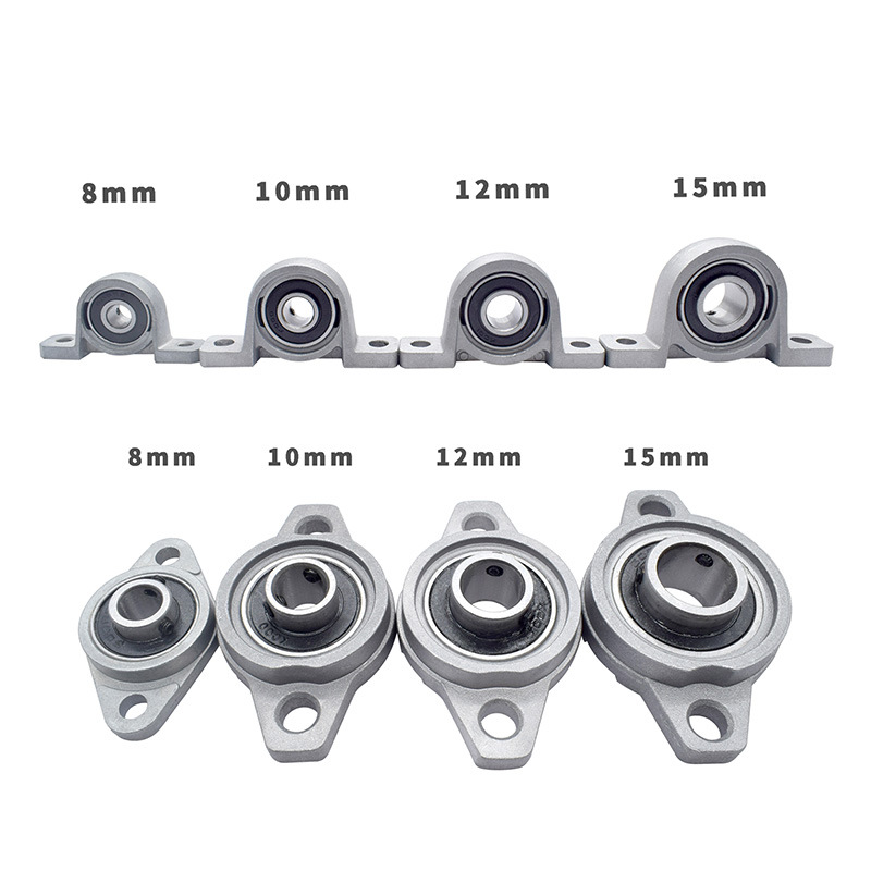 3d printer bearing seat zinc alloy with seat bearing KP vertical KFL Diamond horizontal T8 screw bracket support