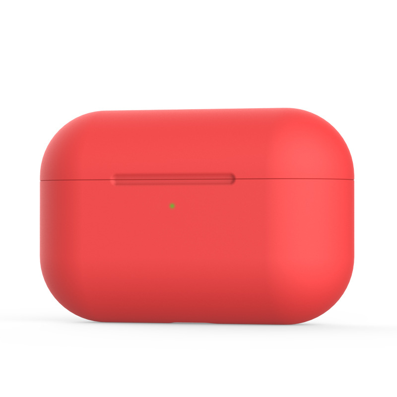 For airpods pro Liquid Silicone Earphone One-piece Protective Cover Apple 3rd Generation Solid Color Protective Case