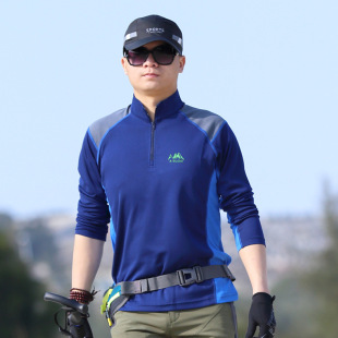 Outdoor Quick-drying Clothes T-shirt Men's Long-sleeved Breathable Large Size Loose Spring and Autumn New Hiking Sunscreen Mountaineering Sports Top