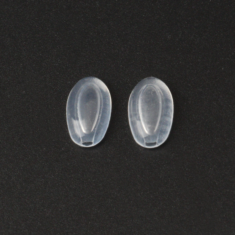 Silicone soft nose pad bracket airbag straight plug-in glasses nose pad set-in non-slip nose pad wholesale