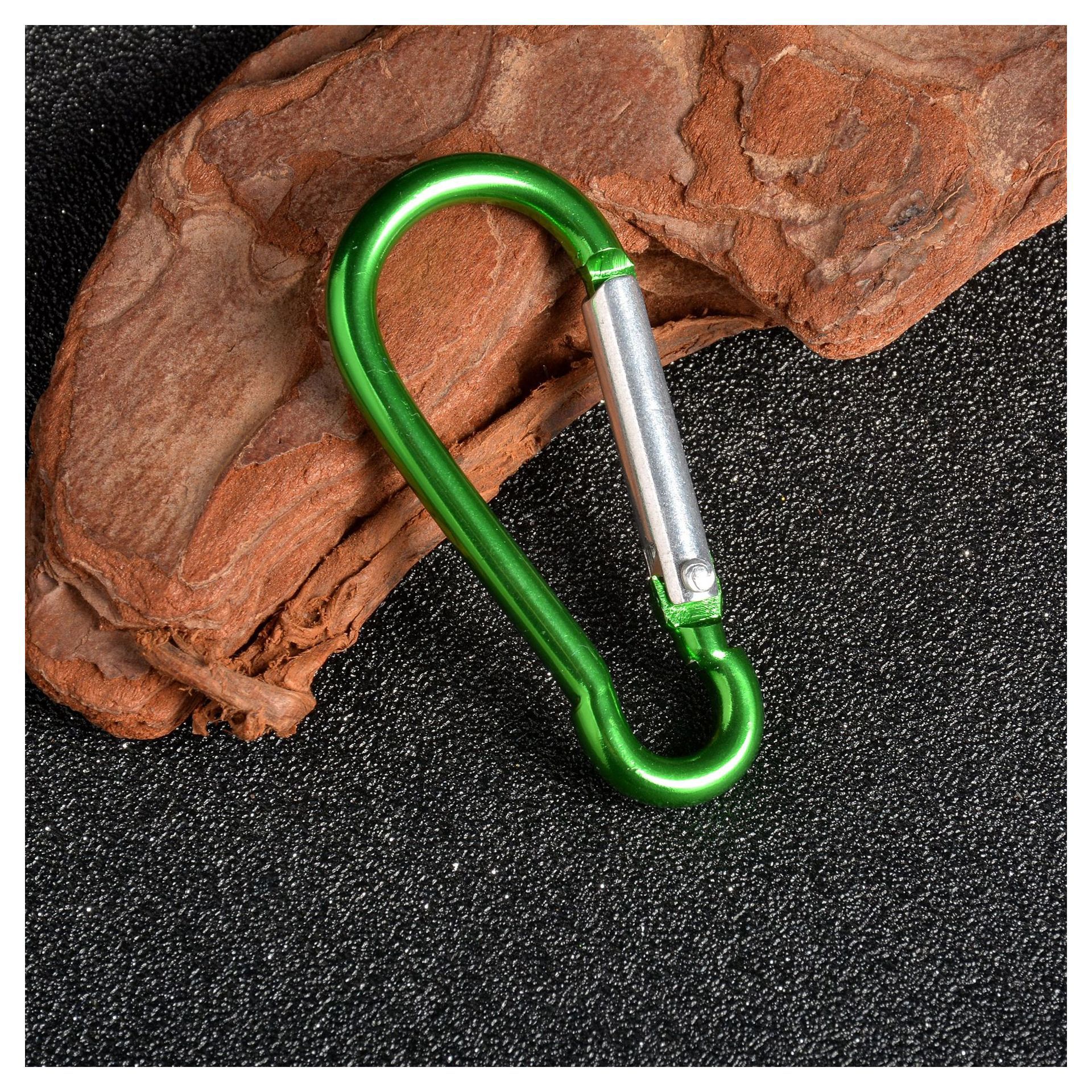 Outdoor aluminum alloy carabiner gourd-type belt buckle climbing buckle kettle buckle No. 5 Bold
