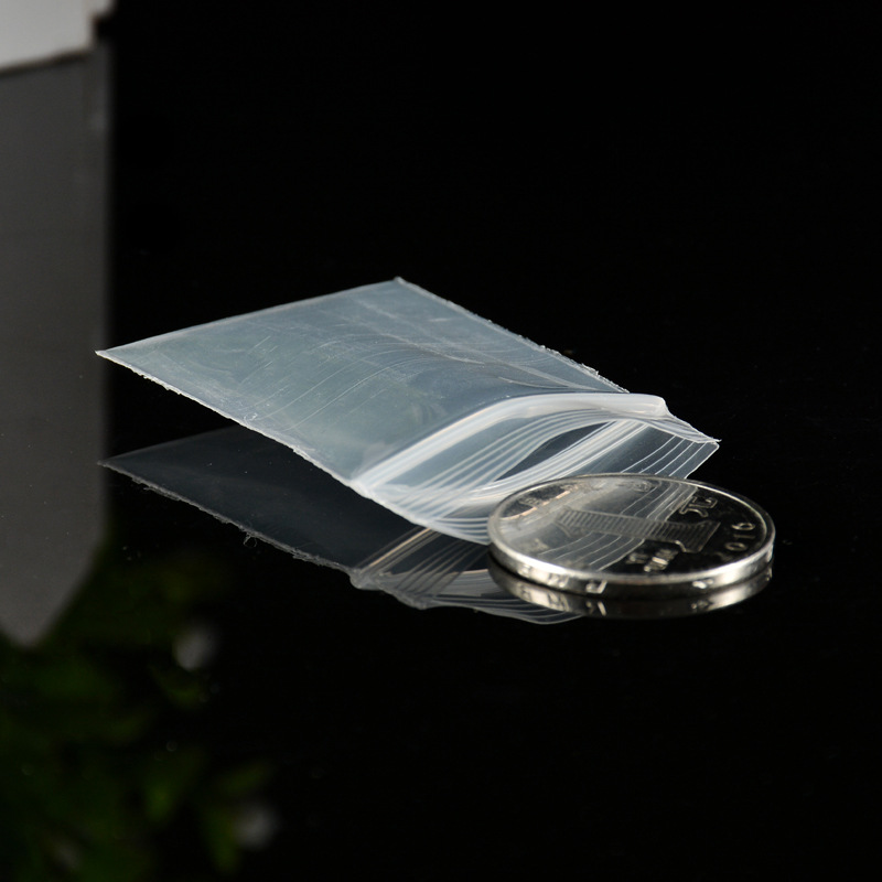 Extra Small Thickened Transparent pe Ziplock Bag Small Packaging Bag Coin Bag Jewelry Packaging Bag Mobile Phone Accessories Bag