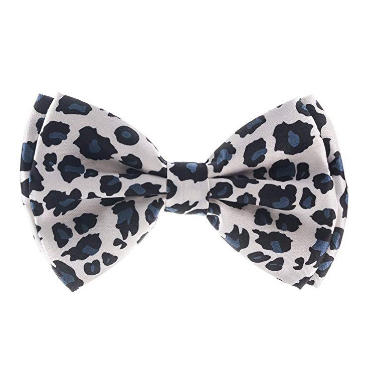 5 Color Adult Leopard Bow Tie 2021 New Men's Printed Bow Tie Cross-border Supply Casual Bow Wholesale
